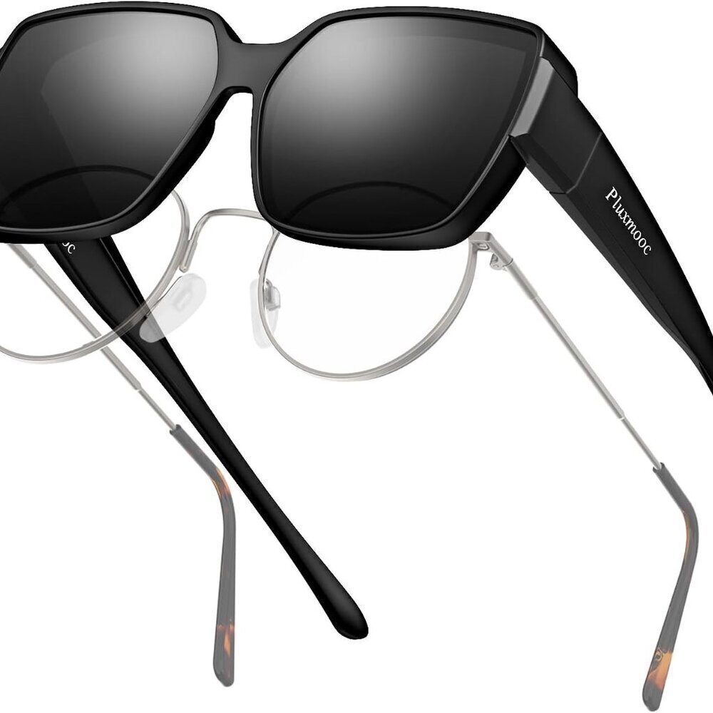 Oversized Fit Over Sunglasses Polarized UV400 Protection for Prescription Glasse